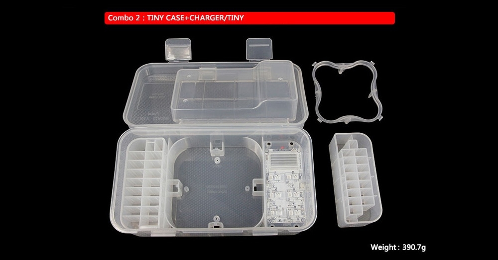 Accessories Storage Box with TINY Charger