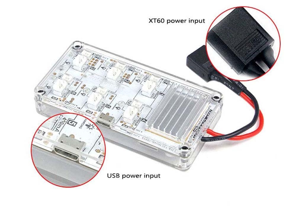 LDARC TINY 6-way 500mA 4.2V / 4.35V LiPo Charger