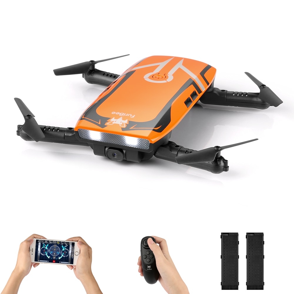 FuriBee H818 6 Axis Gyro Remote Control Quadcopter 2.0MP WiFi Camera 2 Batteries