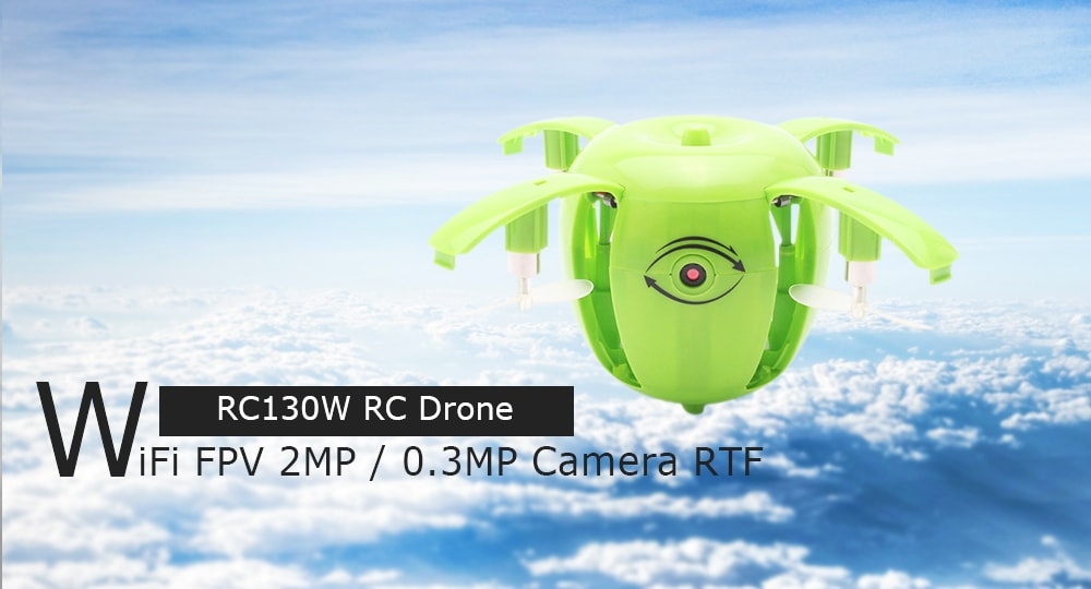 RC130W RC Drone WiFi FPV 2MP Camera RTF