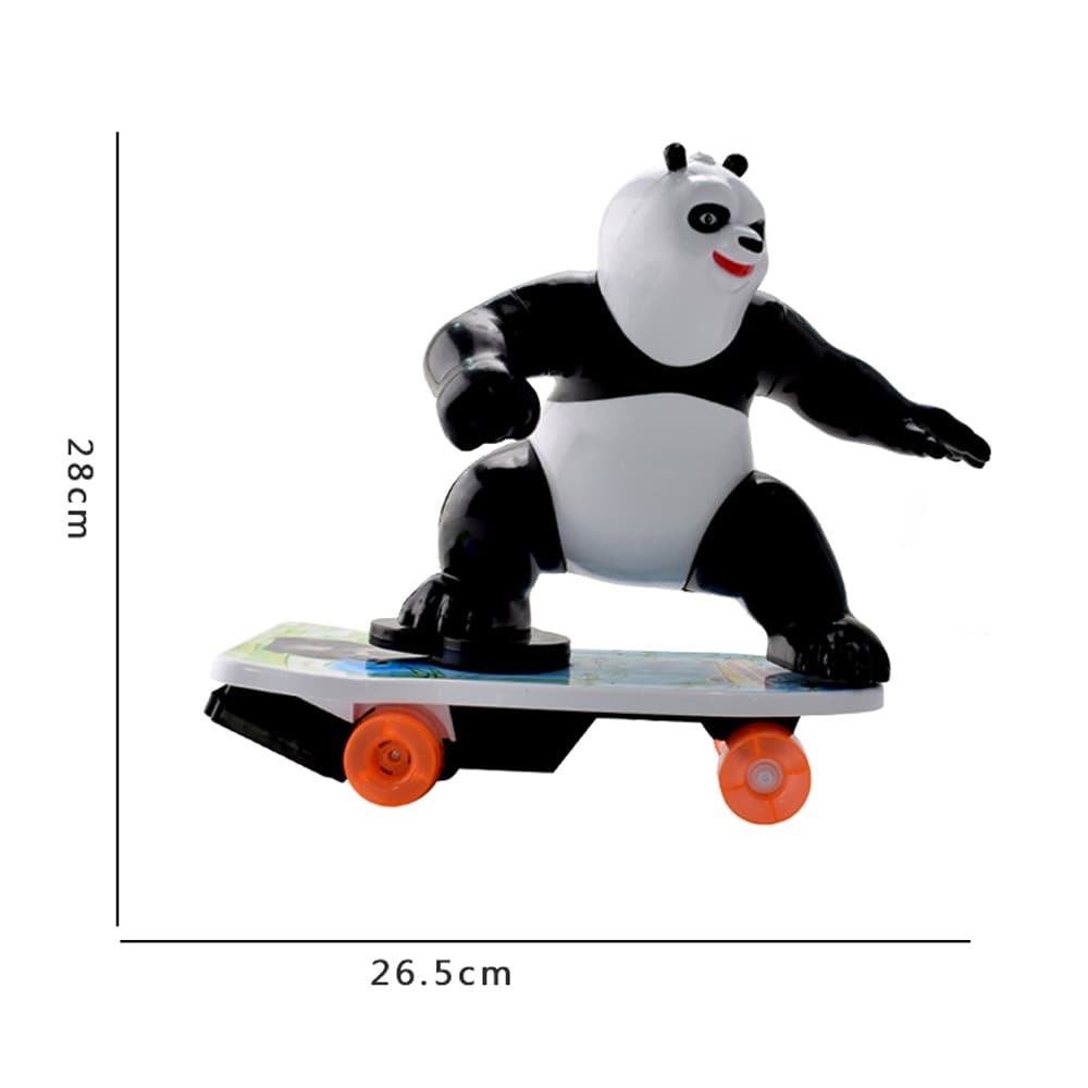 Electric Remote Control Car 360 Degree Revolving Panda Scooter