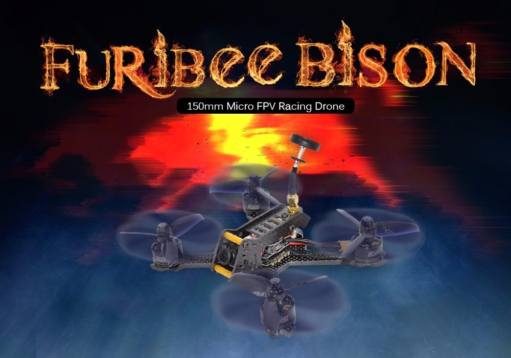 FuriBee BISON 150mm Micro FPV Racing Drone