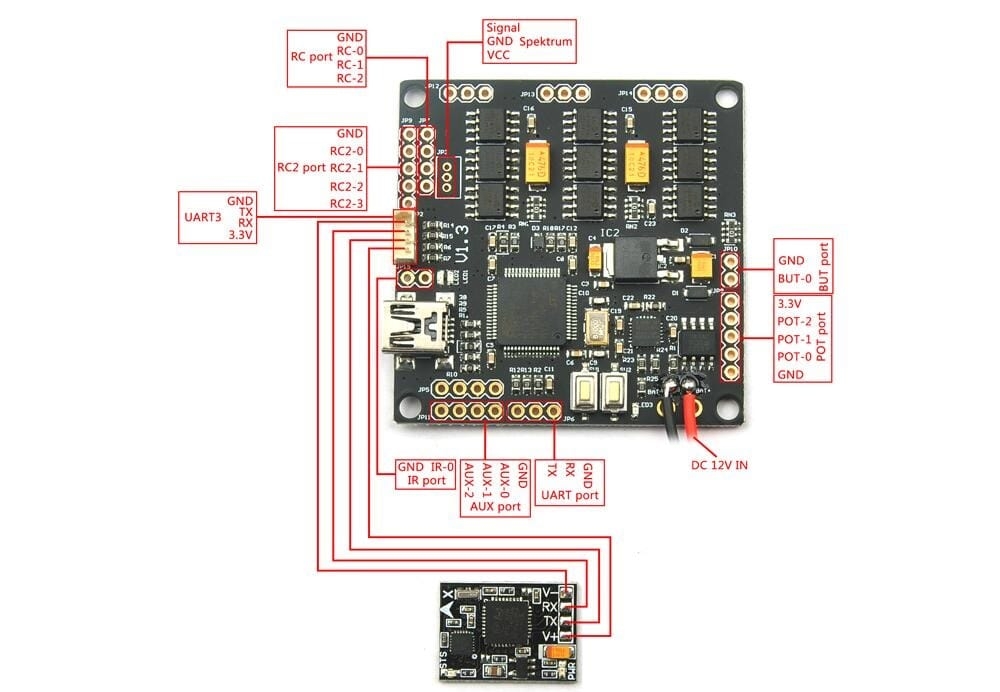 Storm32bgc NT Brushless Gimbal Controller Board