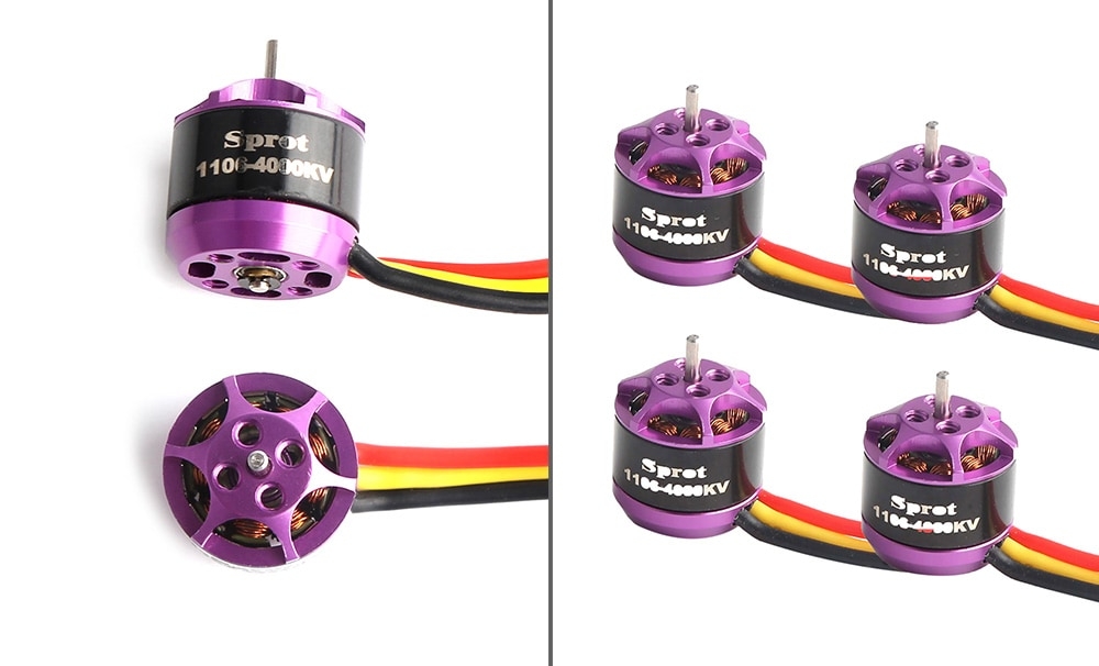 BE1104 4000KV Micro Brushless Motor 4pcs