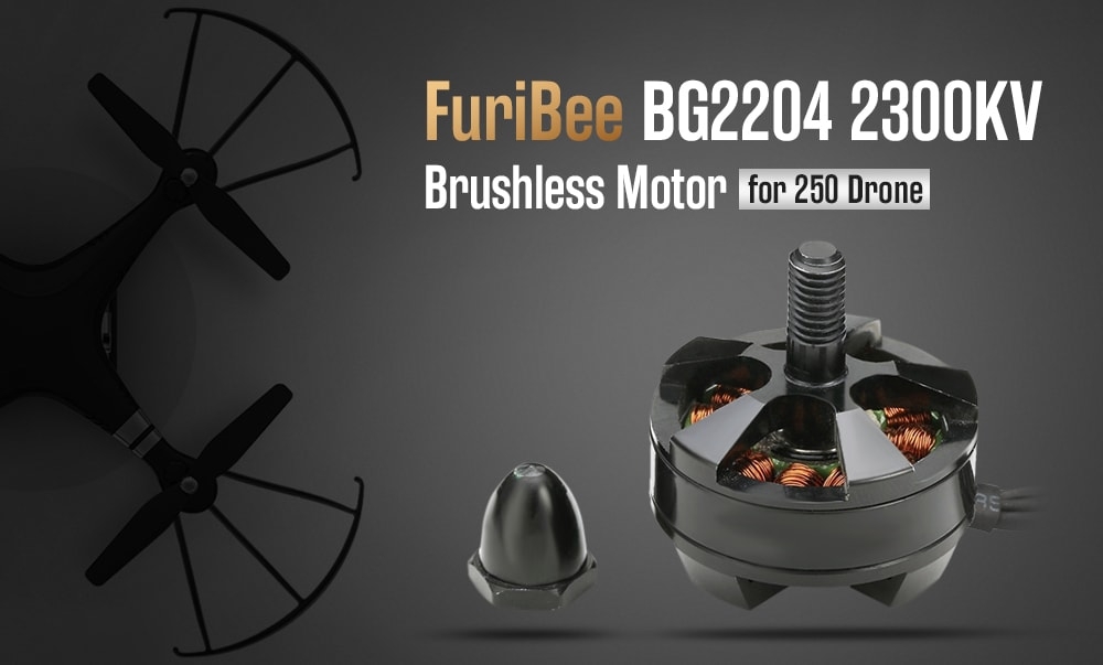 FuriBee BG2204 2300KV Brushless Motor for 250 RC Drone