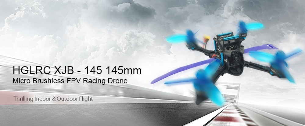 HGLRC XJB - 145 145mm Micro FPV Racing Drone - PNP