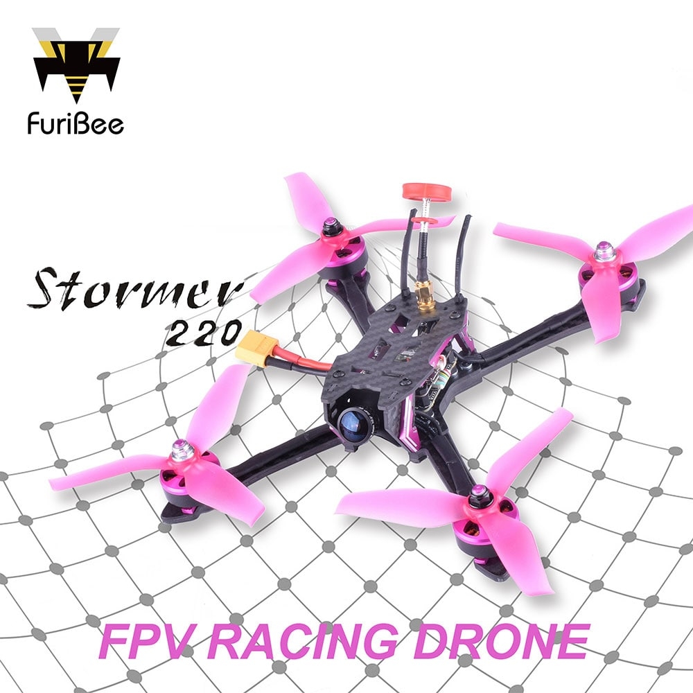 FuriBee Stormer 220mm FPV Racing Drone - BNF