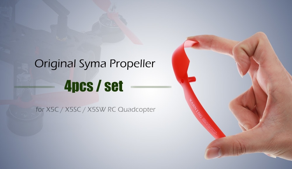 4Pcs Blades / Propellers for SYMA X5C / X5SC / X5SW RC Qaudcopters