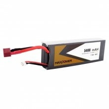 7.4V 5400mAh 45C 2S T Plug Lipo Battery