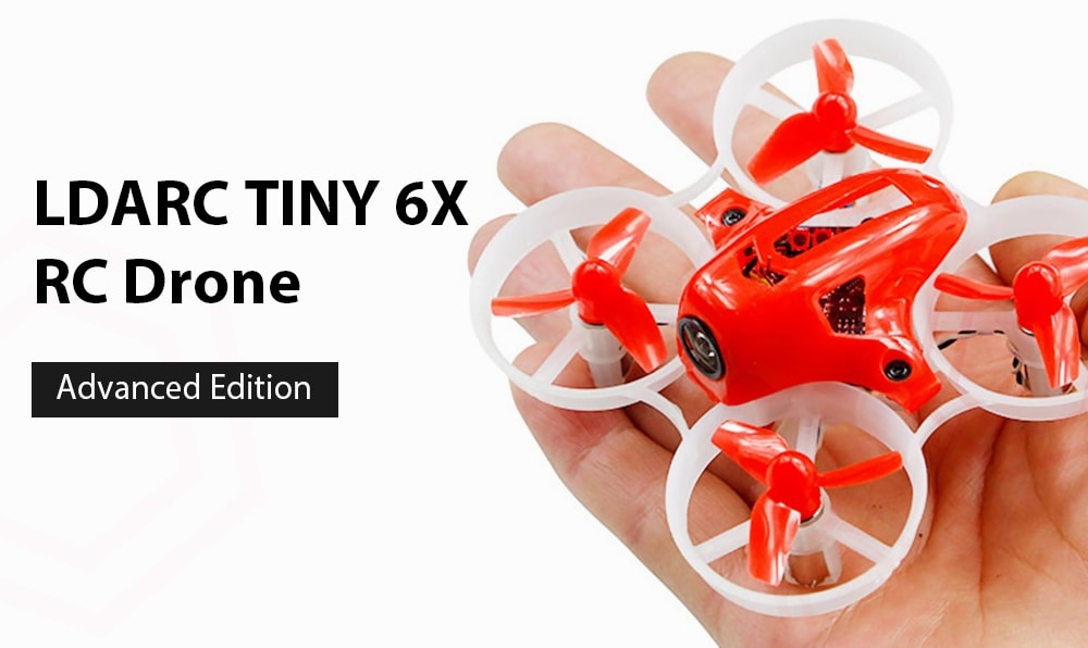 LDARC TINY 6X 65mm Micro FPV RC Drone Advanced Edition