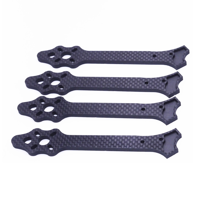 Guo-FPV BF 220mm Carbon Fiber RC Drone FPV Racing Frame Kit 4mm Arm Thickness 15mm/18mm/25mm Height