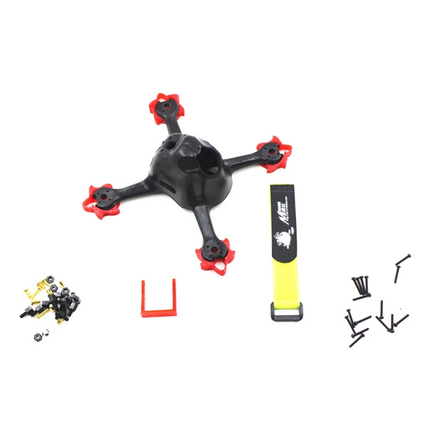 MIKO Rhino3 150mm Wheelbase 3 Inch 6mm Arm Carbon Fiber Molded Integrated RC FPV Racing Frame Kit