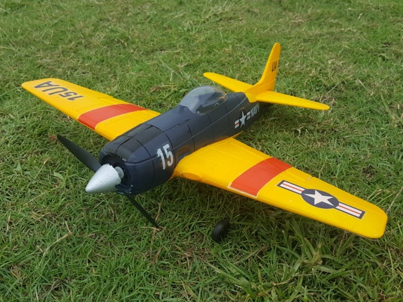 F6F 2.4G 4CH 6-Axis Gyro Easy Flying Trainer  EPO Warbird RC Airplane RTF