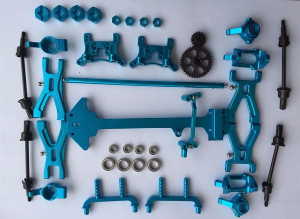 thumbnail image 2 of Sea Jump Alloy Wheels & Adapters For WLtoys A959 A969 RC Cars - Metal Upgrade Parts 2 of 11