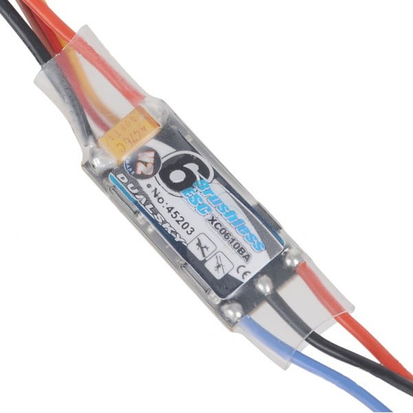 Dualsky XC0610BA V2 6A 2-3S Brushless ESC With 5V/1A BEC For RC Airplane Helicopters