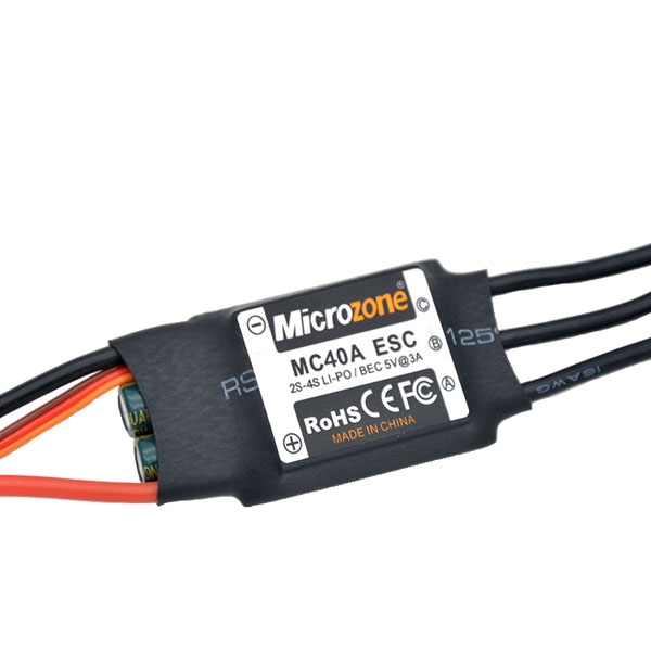 Microzone MC 2-4S 40A Brushless ESC With 5V/2A BEC For RC Model