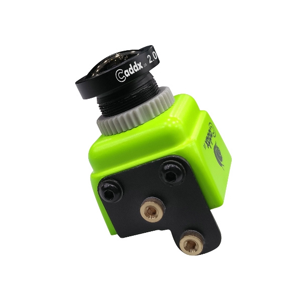 Caddx CM02 Case Set for Turbo SDR1 FPV Camera with Mount Bracket Yellow/Green