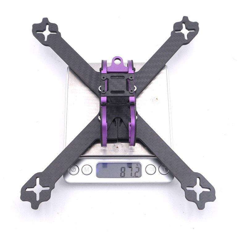 Pelusa XS5 5 Inch 220mm Wheelbase 4mm Arm Carbon Fiber XS Type Racing Frame Kit for RC Drone