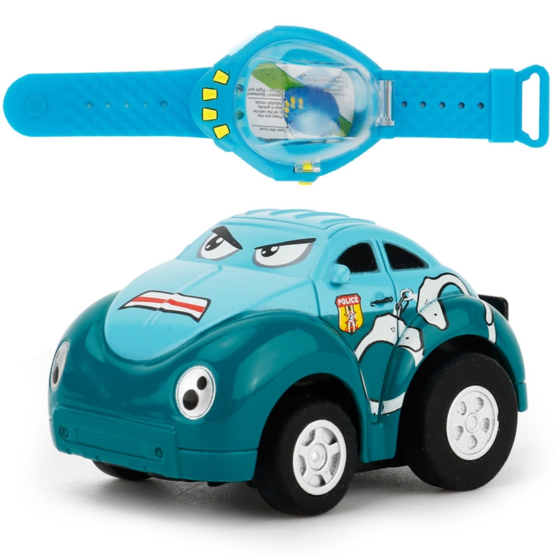 Mini 4 Channels Smart Watch G-Sensor Control RC Cars Toys For Children
