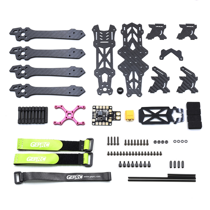 GEPRC GEP Mark 2 Freestyle 200mm 230mm 260mm FPV RC Drone X Frame Kit 4mm Arm w/ PDB 5V & 12V