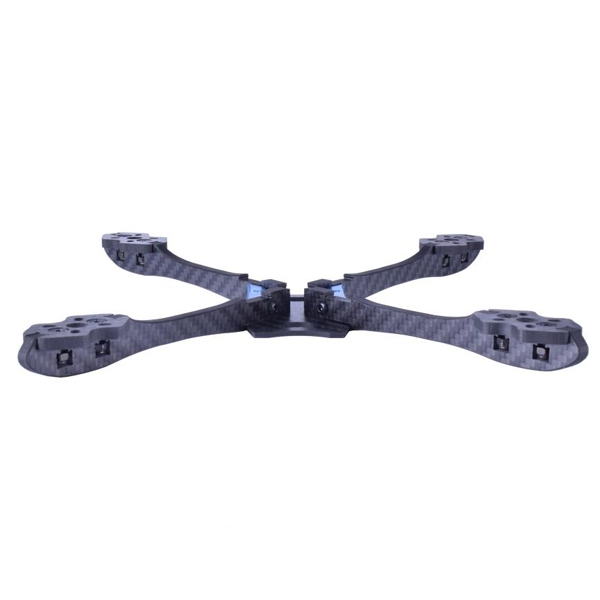 Lisamrc LS-X220 220mm Wheelbase 5mm Arm Carbon Fiber Frame Kit for RC Drone FPV Racing 110g