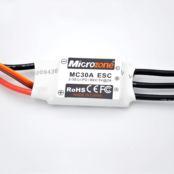 Microzone MC 2-3S 30A Brushless ESC With 5V/2A BEC For RC Model