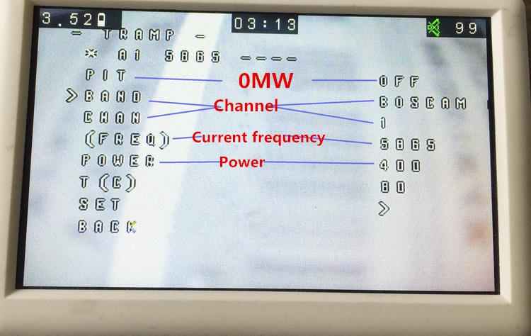 Mini VTX5848 48CH 5.8G 25/100/200mW Switchable FPV RC Drone VTX Video Transmitter Module OSD Control