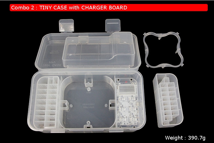 Kingkong/LDARC TINY 6/6X 7/7X RC Drone Quadcopter Carrying Case With Charger