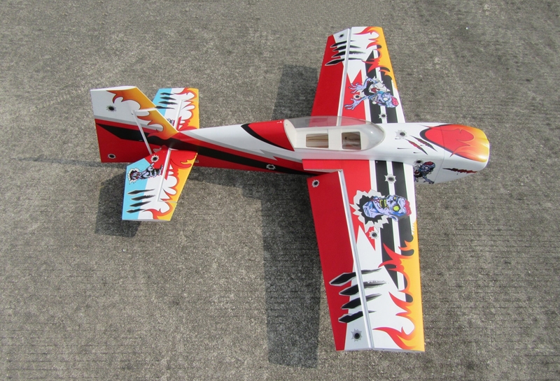 Slick 540 48inch 30E 02B PP 1230mm Wingspan 3D Aerobatic RC Airplane Kit