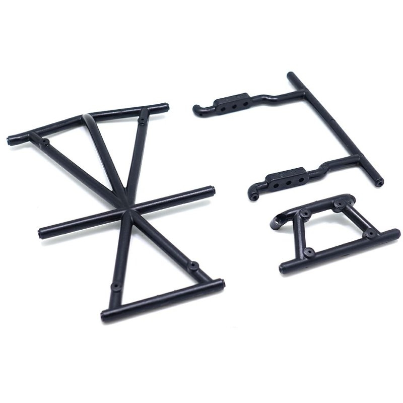 Car Cover Shell Canopy Frame Front Parts For PRC 1/18 RC Crawler QX-4 Remote Control Car Bulk Parts