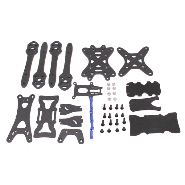 PUDA TrueXS 220mm 5 Inch Stretched RC Drone FPV Racing Frame Kit Carbon Fiber 4mm Arm Thickness