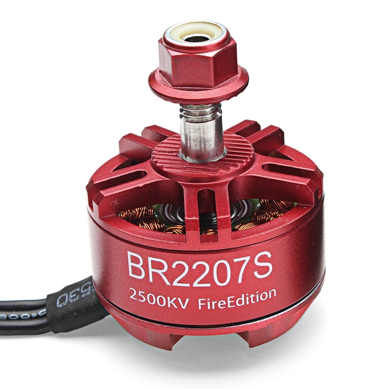 4X Racerstar 2207 BR2207S Fire Edition 2500KV 3-6S Brushless Motor For RC Drone FPV Racing Frame Kit