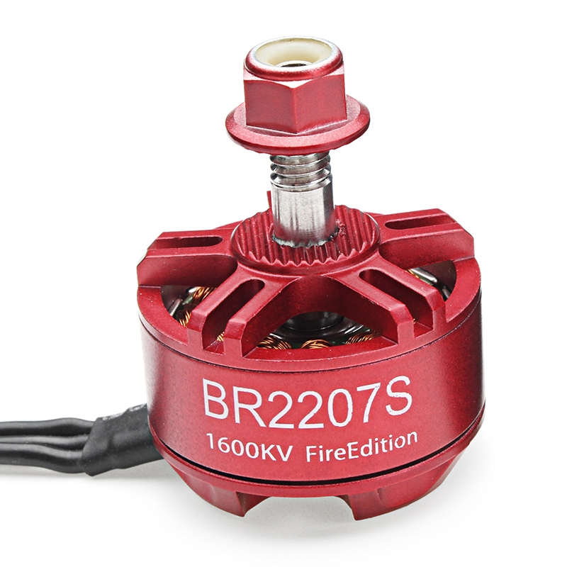 4X Racerstar 2207 BR2207S Fire Edition 1600KV 3-6S Brushless Motor For RC Drone FPV Racing Frame Kit