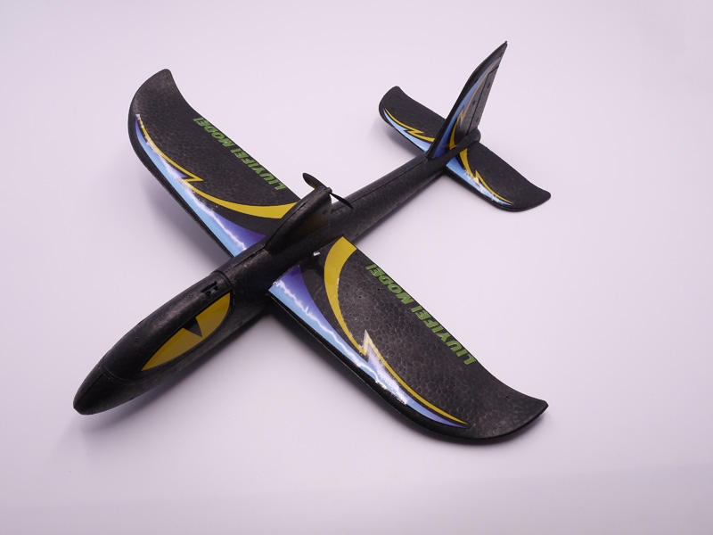 Dark Elves Capacitor Electric Hand Throwing Free-flying EPP RC Glider DIY Airplane Model