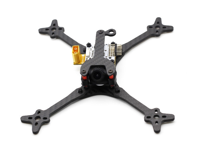 HSKRC Foss 210 210mm Wheelbase 4mm Arm 3K Carbon Fiber 5 Inch FPV Racing Frame Kit for RC Drone