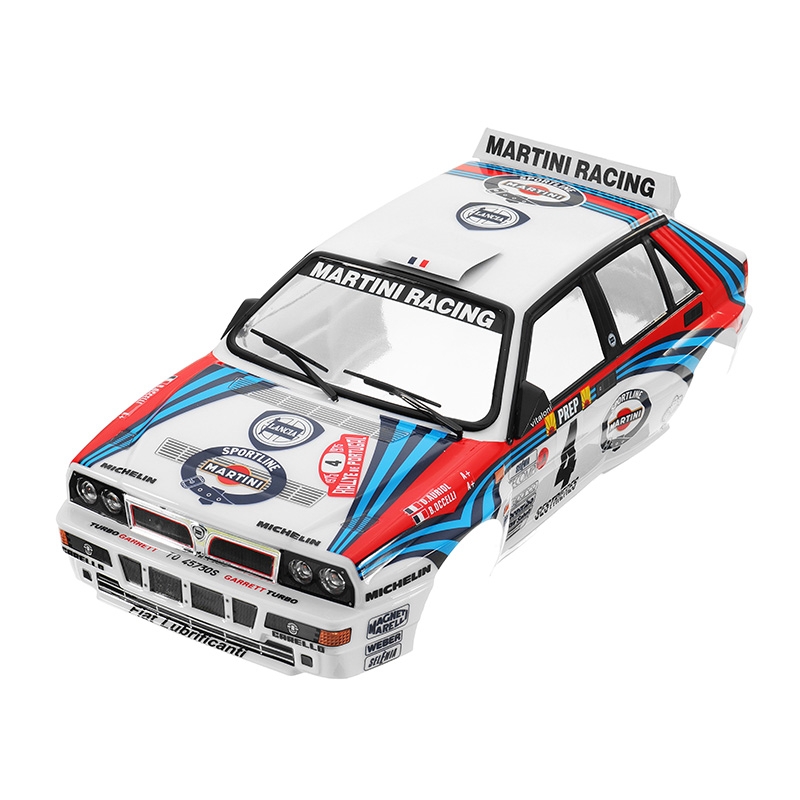 Killerbody Car Shell 48248 Lancia Delta Rally-Racing Printed 1/10 Electric Touring RC Car Parts