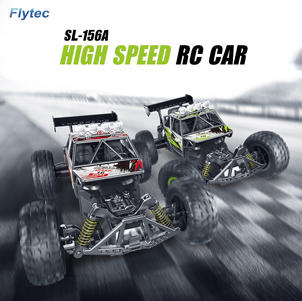 Flytec SL156A 1/18 2.4G 4WD Drift Racing Rc Car High Speed Off-road Truck Rock Crawler Toys