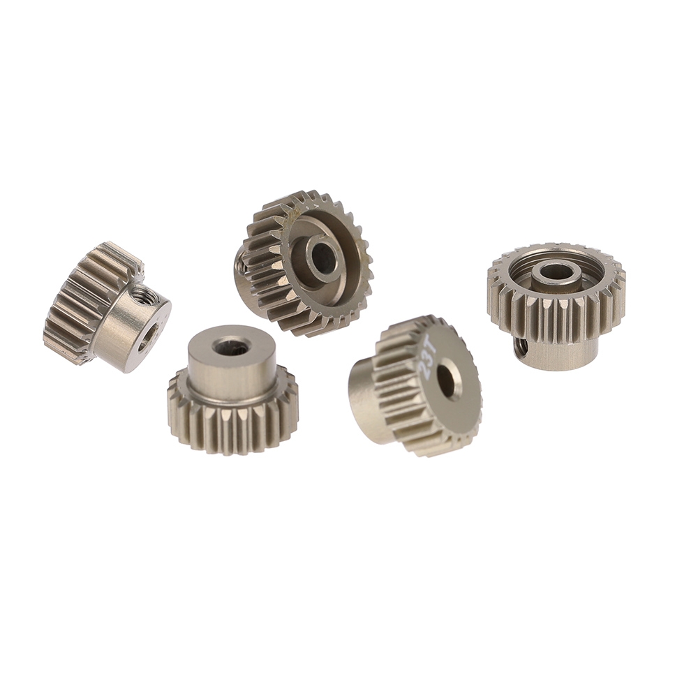 5PCS 48DP 21T 22T 23T 24T 25T Pinion Motor Gear Combo Set for 1/10 Rc Car Brushed Brushless Motor