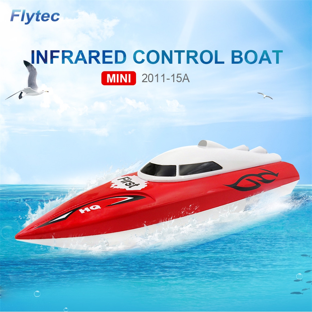 Flytec 2011-15A 24CM 40HZ Water Cooled Motor RC Boat Wireless Racing Fast Ship