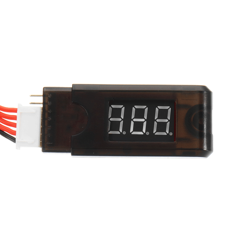 Battery Voltage Tester Checker 1-6S Lipo Battery Display