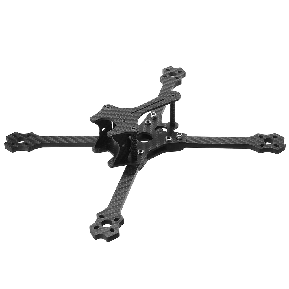 Realacc Queen 220 220mm Wheelbase 5mm Arm Carbon Fiber FPV Racing Frame Kit with 5V 12V PDB Board