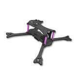 Awesome GT135 135mm Wheelbase 3mm Arm Carbon Fiber FPV Racing Frame Kit 24g