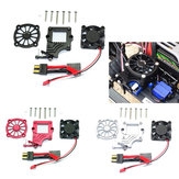 1 Set ESC Radiator Cooling Fan Easy Start Transfer Switch For TRAXXAS Trx-4 Trx4 Rc Car Parts