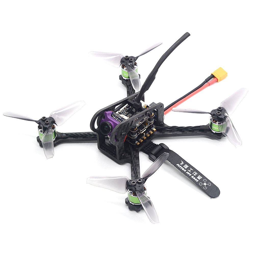 FlyFox Small Fox 135mm 3 Inch FPV Racing Drone PNP Omnibus F4 20A ESC 5.8G 48CH VTX 600TVL Camera