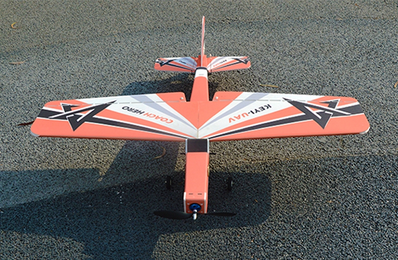 KEYI-UAV Hero 2.4G 4CH 1000mm PP Trainer RC Airplane RTF With Self-stability Flight Control