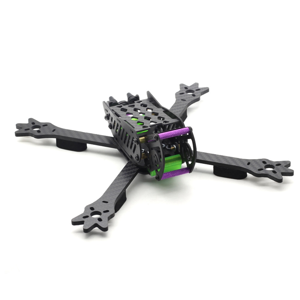 HSKRC Woodpecker 235 235mm Wheelbase 4mm Arm 3K Carbon Fiber 5 Inch Racing Frame Kit for RC Drone