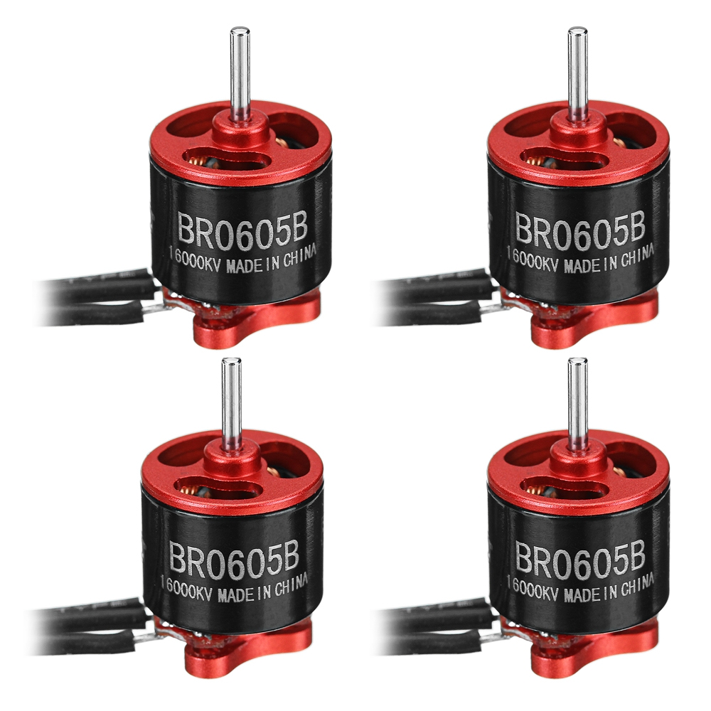 4X Racerstar Racing Edition 0605 BR0605B 16000KV 1-2S Brushless Motor ...