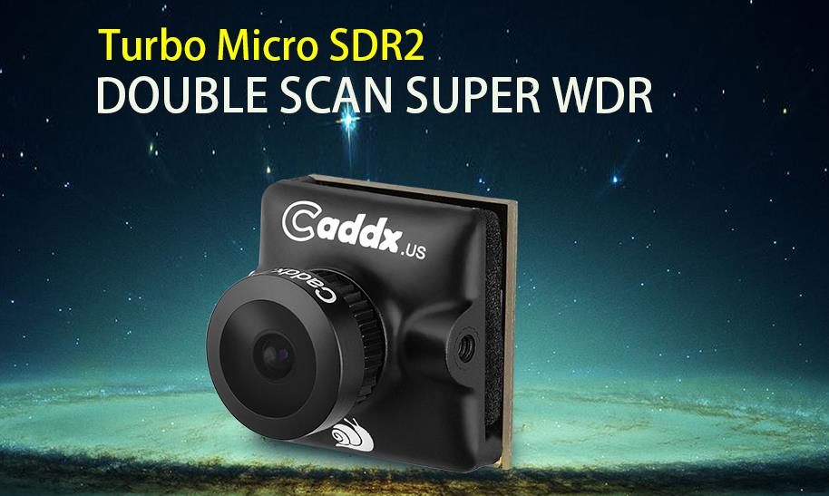 Caddx Turbo Micro SDR2 1/2.8 2.1mm 1200TVL Low Latency WDR 16:9/4:3 FPV Camera for RC Drone