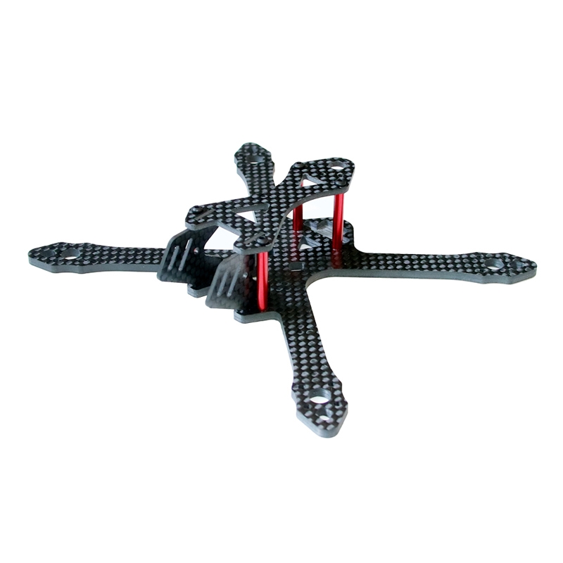 SPC Maker 140X 140mm Wheelbase 3K Carbon Fiber FPV Racing Frame Kit 26g