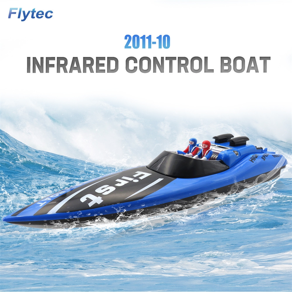 Flytec 2011-10 45cm 40MHZ 15km/h RC Boat Long Distance Remove Control 100m Toy